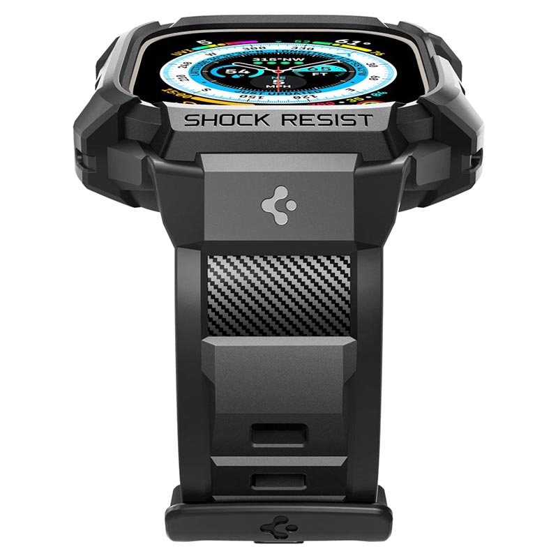 Spigen Rugged Armor Pro Apple Watch Ultra/Ultra 2 TPU Hülle - 49mm