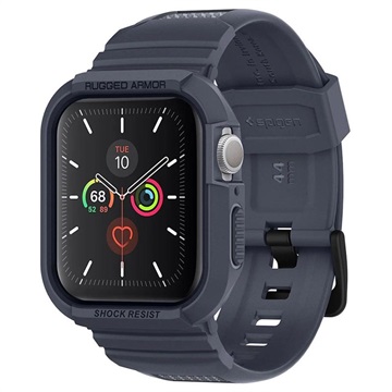 Spigen Rugged Armor Pro Apple Watch 7/SE/6/5/4 TPU Hülle - 44mm/45mm - Blau