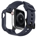 Spigen Rugged Armor Pro Apple Watch 7/SE/6/5/4 TPU Hülle - 44mm/45mm - Blau