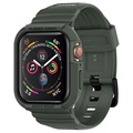 Spigen Rugged Armor Pro Apple Watch 7/SE/6/5/4 TPU Hülle - 44mm/45mm - Grün