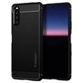 Spigen Rugged Armor Sony Xperia 10 III, Xperia 10 III Lite TPU Hülle - Schwarz