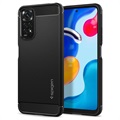 Spigen Rugged Armor Xiaomi Redmi Note 11/11S TPU Hülle - Schwarz