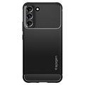 Spigen Rugged Armor Samsung Galaxy S22 5G TPU Hülle - Schwarz