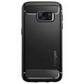 Samsung Galaxy S7 Spigen Rugged Armor Hülle - Schwarz