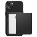 Spigen Slim Armor CS iPhone 13 Hülle - Schwarz