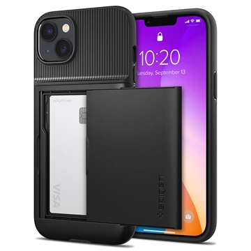 Spigen Slim Armor CS iPhone 13 Pro Max Hülle - Schwarz