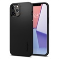 Spigen Thin Fit iPhone 12/12 Pro Hülle - Schwarz