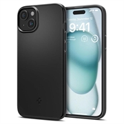 iPhone 15 Plus Spigen Thin Fit Hybrid Hülle - Schwarz