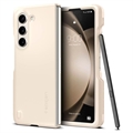 Samsung Galaxy Z Fold5 Spigen Thin Fit P Hybrid Hülle - Elfenbei