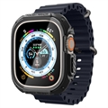 Spigen Tough Armor Apple Watch Ultra/Ultra 2 Hülle mit Panzerglas - 9H - 49mm - Schwarz