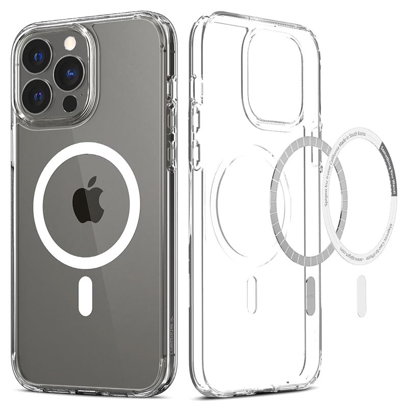 Spigen Ultra Hybrid Mag iPhone 13 Pro Max Hülle Durchsichtig