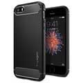 iPhone 5/5S/SE Spigen Ultra Rugged Capsule Hülle - Schwarz