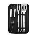 Edelstahl-Grill-Set mit Tragetasche