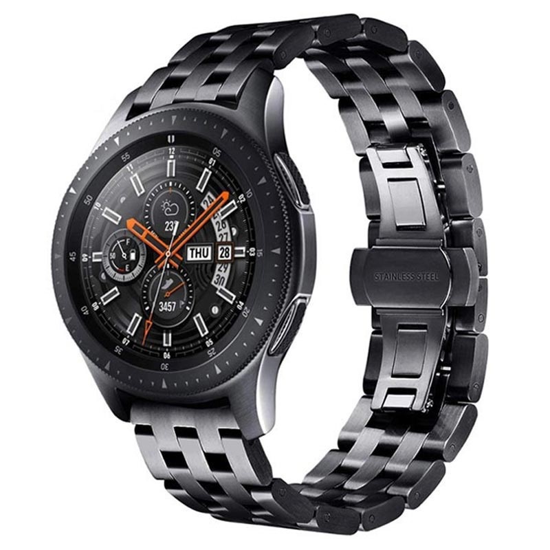 Samsung Galaxy Watch Edelstahlarmband 46mm Schwarz