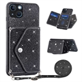 Stardust iPhone 14 Cover mit Kartensteckplatz