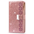 Starlight Serie Samsung Galaxy Z Fold4 5G Wallet Hülle - Roségold