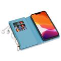Starlight Serie iPhone 14 Max Wallet Hülle - Blau