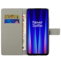 Style Series OnePlus Nord CE 2 5G Schutzhülle mit Geldbörse - Lotusblume