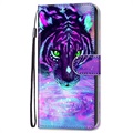 Style Serie Xiaomi Redmi 9C, Redmi 9C NFC Wallet Hülle - Tiger