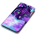 Style Serie Xiaomi Redmi 9C, Redmi 9C NFC Wallet Hülle - Tiger