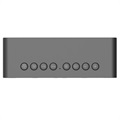 Stilvoller Bluetooth Lautsprecher mit LED-Wecker BT506 - Schwarz