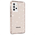 Stylish Glitter Serie Samsung Galaxy A53 5G Hybrid Hülle - Gold
