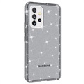 Stylish Glitter Serie Samsung Galaxy A53 5G Hybrid Hülle - Grau