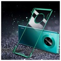 Sulada Plating Frameless Huawei Mate 30 Cover - Grün / Durchsichtig