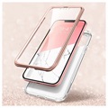 Supcase Cosmo iPhone 13 Mini Hybrid Hülle - Rosa Marmor