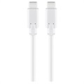 SuperSpeed Sync & Lade USB-C Kabel - 1m - Weiß