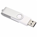 Swivel Design USB 2.0 Type-A 480Mbps Speicherstick - 32GB - Weiß