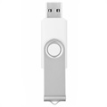 Swivel Design USB 2.0 Type-A 480Mbps Speicherstick - 32GB - Weiß