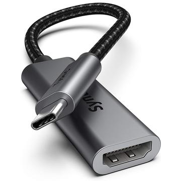 Syntech Mark10 USB-C zu HDMI Adapter - 4K bei 30Hz - Grau