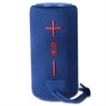T&G TG639 Stereo Bluetooth Lautsprecher mit RGB Lichtern - Blau