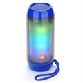 T&G TG-311 Tragbarer Bluetooth Lautsprecher mit LED-Licht - Schwarz