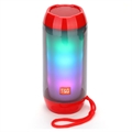 T&G TG-311 Tragbarer Bluetooth Lautsprecher mit LED-Licht - Schwarz