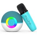 T97 Kinder Karaoke-Mikrofon mit Bluetooth-Lautsprecher und Subwoofer - Grün