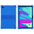 TCL Tab 10L/10 HD 4G Silikonhülle mit Kickstand - Blau