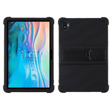 TCL Tab 10s Silikonhülle mit Kickstand - Schwarz