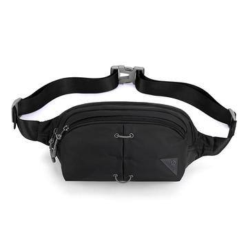 TOUGH SLHS Sport-Gürteltasche aus Nylon - Schwarz