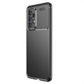 Beetle Karbonfaser Samsung Galaxy A53 5G Hülle - Schwarz