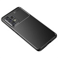 Beetle Karbonfaser Samsung Galaxy A53 5G Hülle - Schwarz