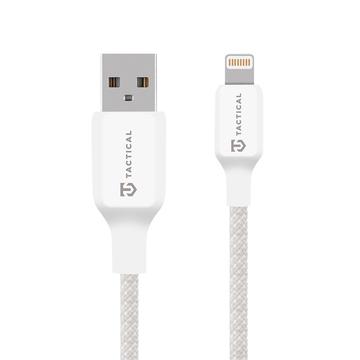 Tactical Stitch Thread USB-A / Lightning Kabel - 1m, 12W - Weiß