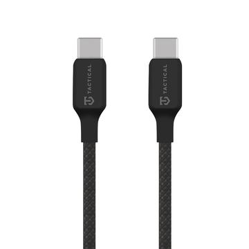 Tactical Stitch Thread USB-C Kabel - 0.3m, 60W - Schwarz