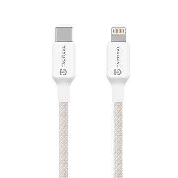 Tactical Stitch Thread USB-C / Lightning Kabel - 1m, 27W - Weiß