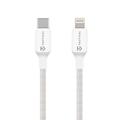 Tactical Stitch Thread USB-C / Lightning Kabel - 2m, 27W - Weiß