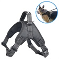 Tailup Verstellbares Hundegeschirr mit Handschlaufe - XXL - Schwarz