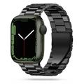 Apple Watch Ultra 2/Ultra/9/8/SE (2022)/7/SE/6/5/4/3/2/1 Tech-Protect Edelstahlarmband - 49mm/45mm/44mm/42mm - Schwarz