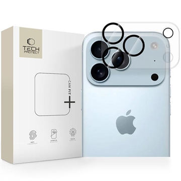 iPhone 17 Pro Max Tech-Protect Cam Fit+ Gehärtetes Glas Kamera Schutz - Klar