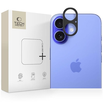 iPhone 17 Tech-Protect Camalloy Fit+ Aluminium Kamera Schutz - Schwarz